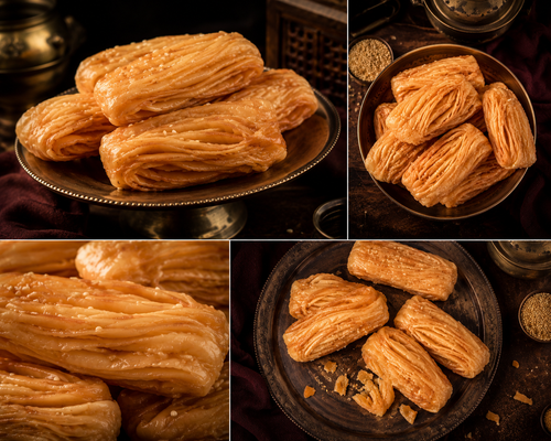 Authentic Odisha Puri Khaja – Crispy Layered Traditional Sweet | Fresh & Handmade | SwaadDesi